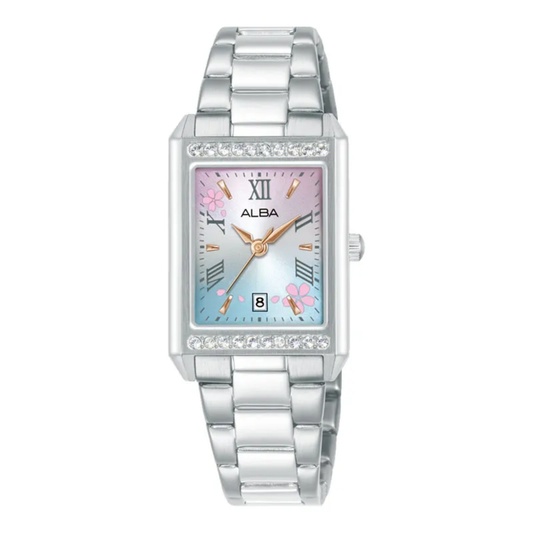 Alba - Jam Tangan WANITA Tali Stainless Steel Alba Signa AH7FA1X1 AB AH7FA1 · Foto 2
