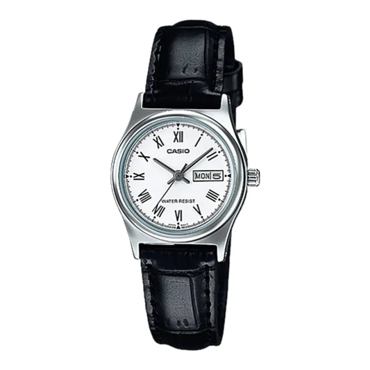 Casio - Jam Tangan WANITA Tali Leather Casio General CS LTP-V006L-7BUDF · Foto 2
