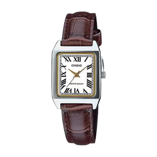 Casio - Jam Tangan WANITA Tali Leather Casio Tank CS LTP-V007L-7B2UDF · Foto 2