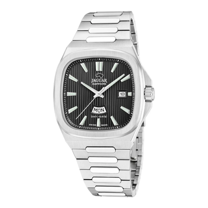 Jaguar - Jam Tangan PRIA Tali Stainless Steel JAGUAR Rondcarre Day Date J1049/4 · Foto 2