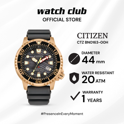Citizen - Jam Tangan PRIA Tali Polyurethane Citizen Promaster CTZ BN0163-00H