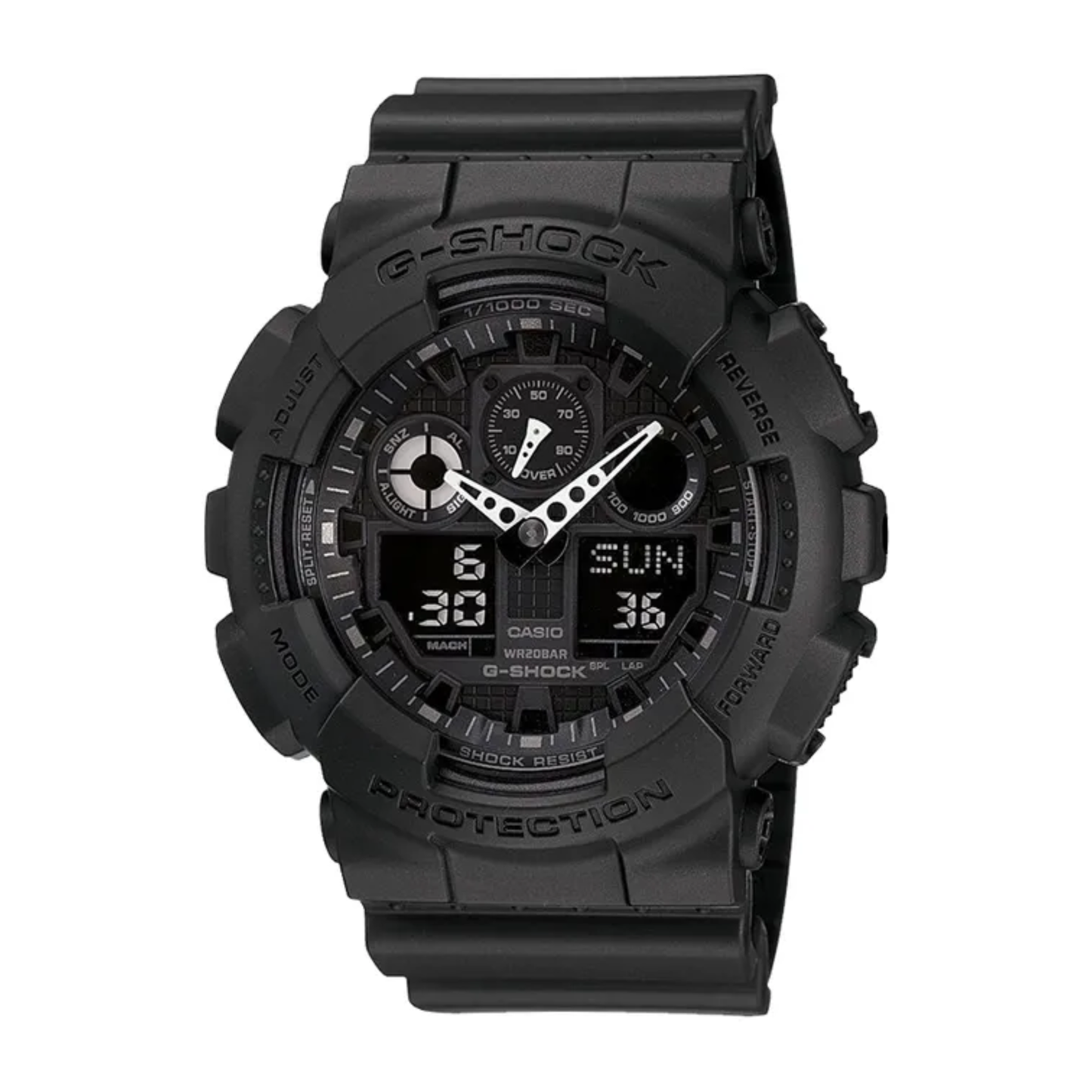 G-SHOCK - Jam Tangan PRIA Tali Resin G-SHOCK All G-Shock Collection GS GA-100-1A1DR · Foto 2