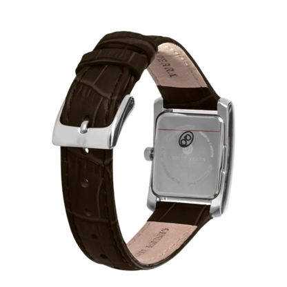 Christ Verra - Jam Tangan WANITA Tali Leather Christ Verra Linea Series CV 110617L-21 WHT · Foto 4