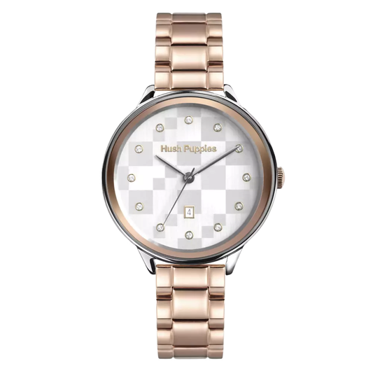 Hush Puppies - Jam Tangan WANITA Tali Rantai Stainless Steel Hush Puppies Casual HP 3895L.1505 · Foto 2
