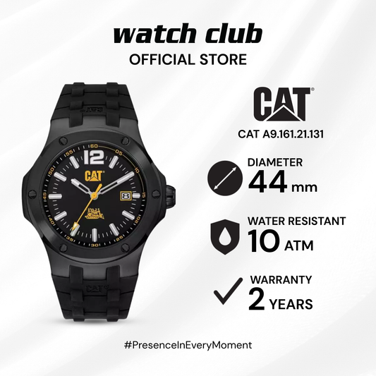 CAT - Jam Tangan PRIA Tali Silicone Caterpillar Navigo A9 CAT A9.161.21.131