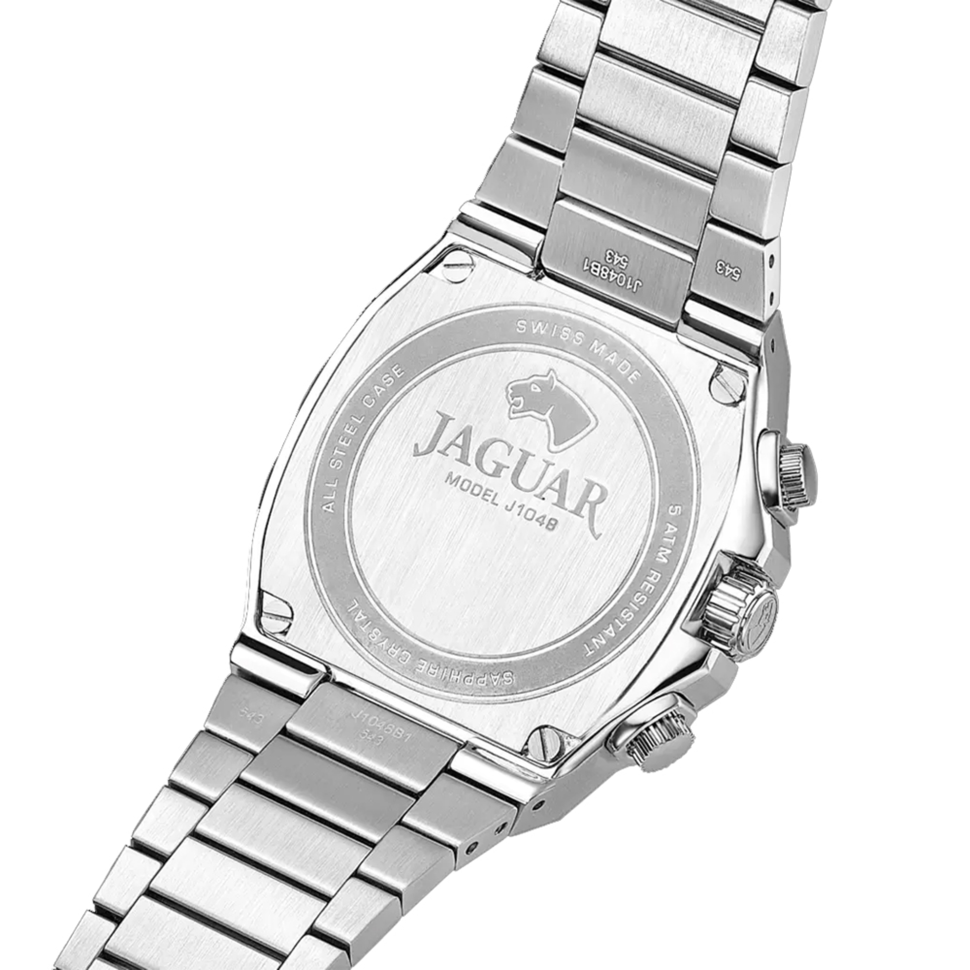Jaguar - Jam Tangan Pria Tali Stainless Steel Jaguar Swiss Made JAG J1048/4 · Foto 4