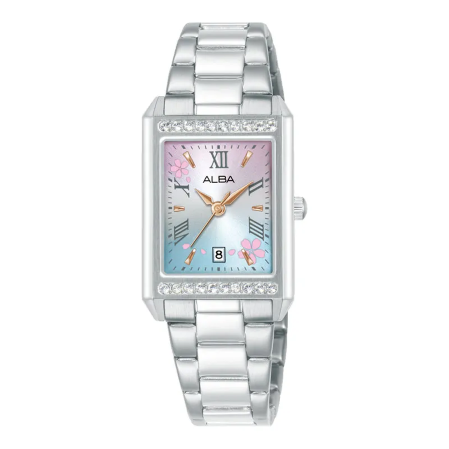 Alba - Jam Tangan WANITA Tali Stainless Steel Alba Signa AH7FA1X1 AB AH7FA1 · Foto 2