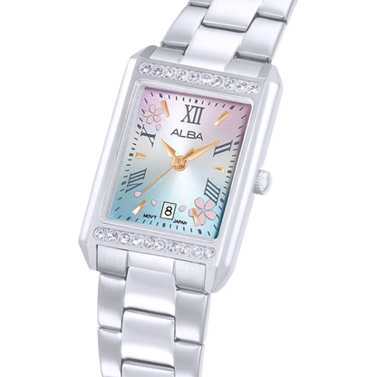 Alba - Jam Tangan WANITA Tali Stainless Steel Alba Signa AH7FA1X1 AB AH7FA1 · Foto 4