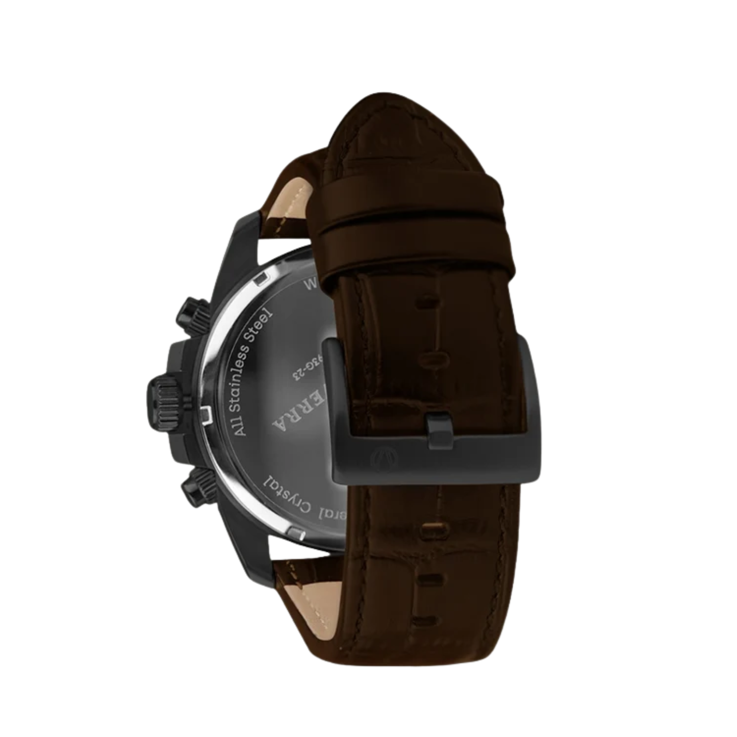 Christ Verra - Jam Tangan PRIA Tali Leather Christ Verra Bellagio Series CV 12493G-26 BLK/BRN · Foto 4