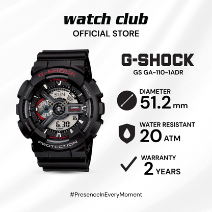 G-SHOCK - Jam Tangan PRIA Tali Resin G-SHOCK All G-Shock Collection GS GA-110-1ADR