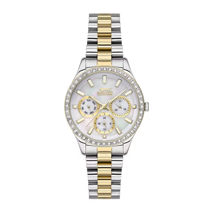 Slazenger - Jam Tangan WANITA Tali Stainless Steel Slazenger Quartz SL.09.2069.4.03 · Foto 2