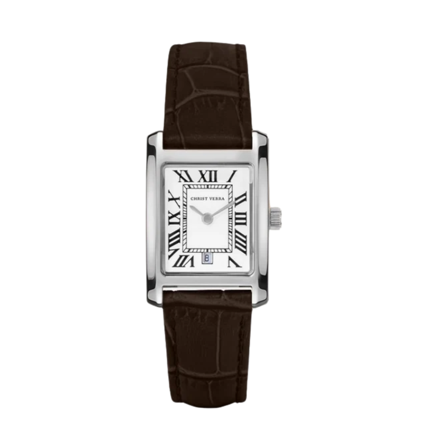 Christ Verra - Jam Tangan WANITA Tali Leather Christ Verra Linea Series CV 110617L-21 WHT · Foto 2