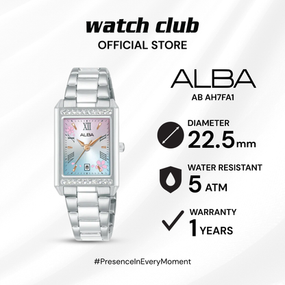 Alba - Jam Tangan WANITA Tali Stainless Steel Alba Signa AH7FA1X1 AB AH7FA1