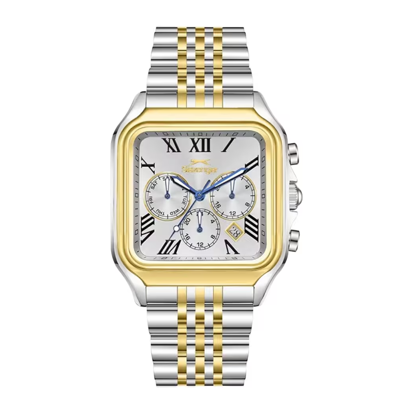 Slazenger - Jam Tangan PRIA Tali Steel Slazenger Quartz SL.09.2547.2.02 · Foto 2