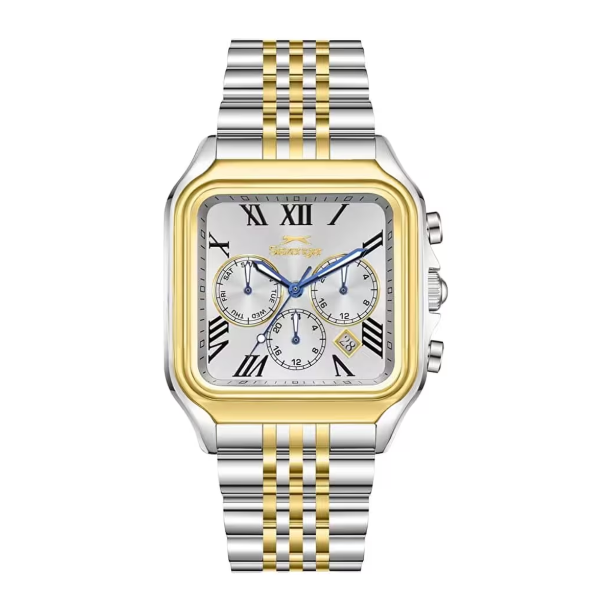 Slazenger - Jam Tangan PRIA Tali Steel Slazenger Quartz SL.09.2547.2.02 · Foto 2