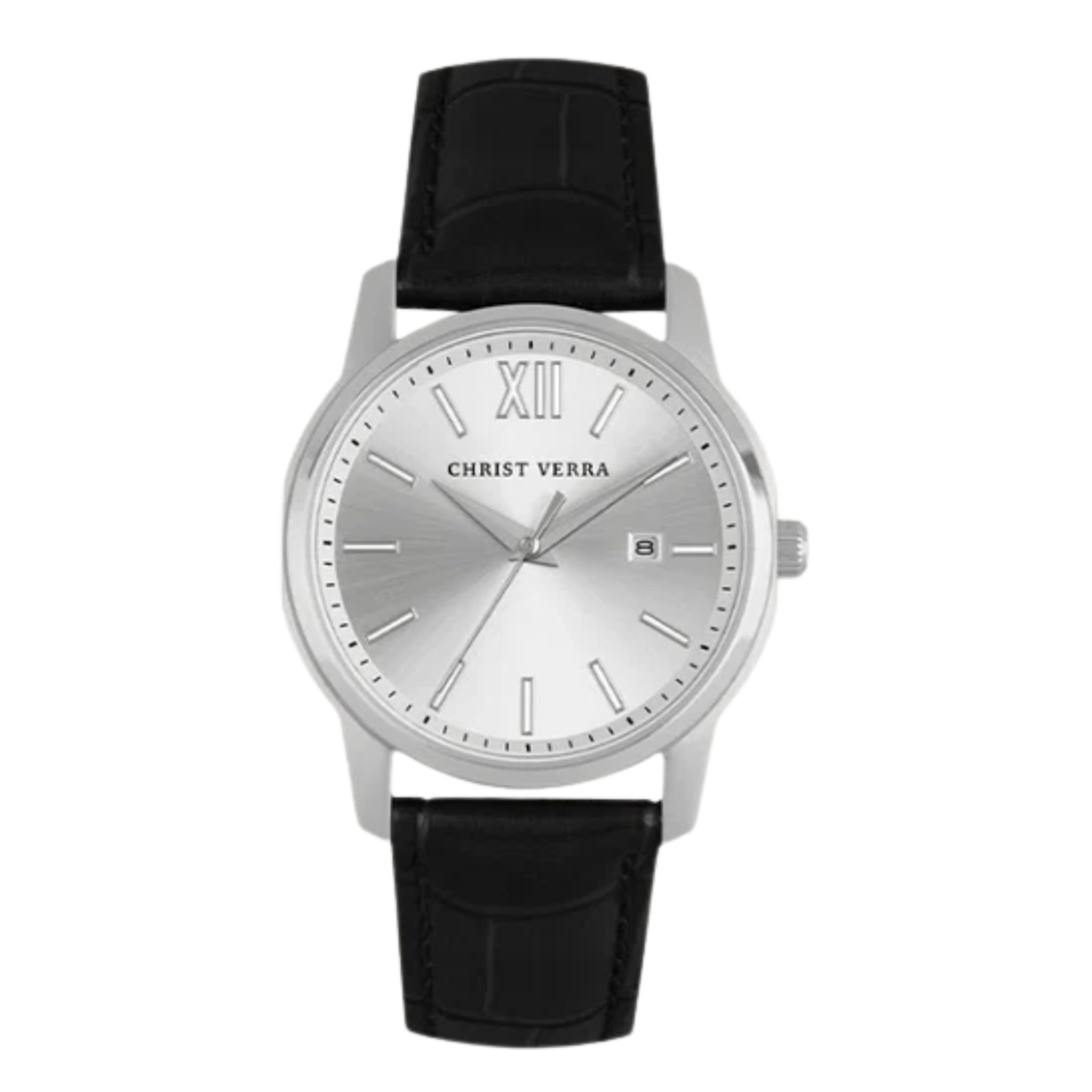 Christ Verra - Jam Tangan WANITA Tali Leather Christ Verra Domina Series CV 12454L-21 SLV · Foto 2