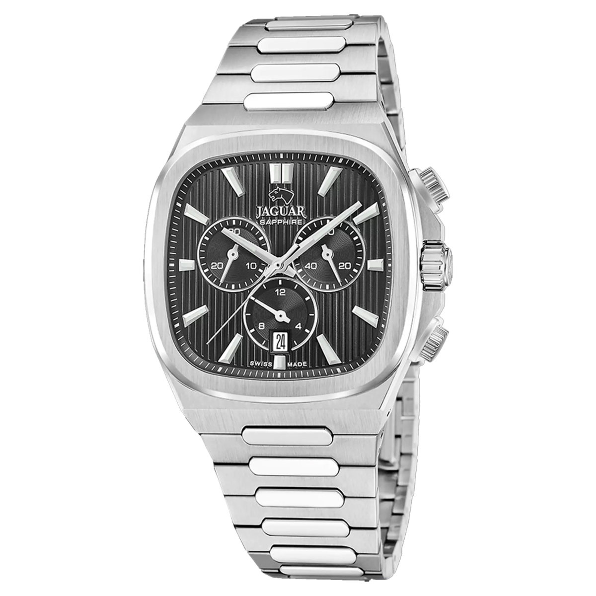 Jaguar - Jam Tangan Pria Tali Stainless Steel Jaguar Swiss Made JAG J1048/4 · Foto 2
