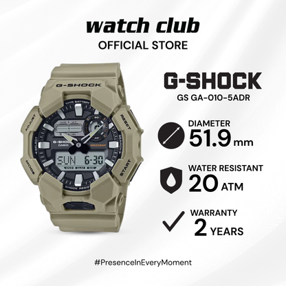 G-SHOCK - Jam Tangan PRIA Tali Resin G-SHOCK All G-Shock Collection GS GA-010-5ADR