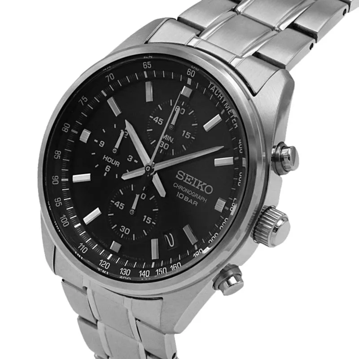 Seiko - Jam Tangan PRIA Tali Stainless Steel Seiko Chronograph SSB379P1 · Foto 3