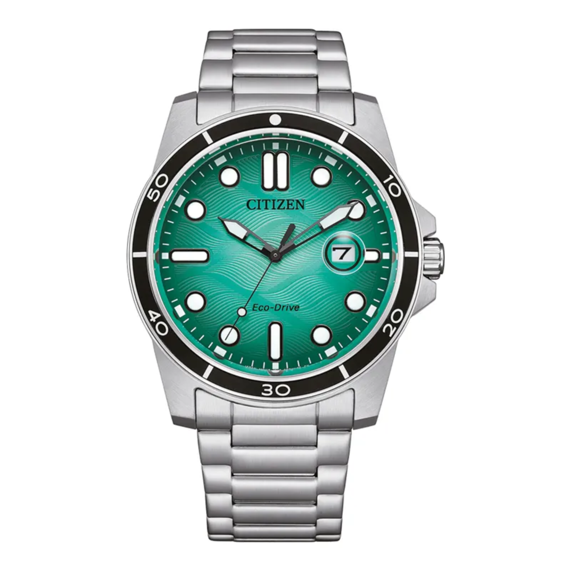 Citizen - Jam Tangan PRIA Tali Stainless Steel Citizen Eco-Drive CTZ AW1816-89L · Foto 2