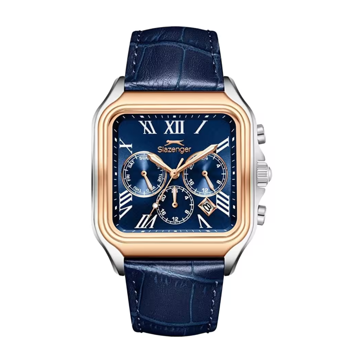 Slazenger - Jam Tangan PRIA Tali Leather Slazenger Quartz SL.09.2548.2.03 · Foto 2