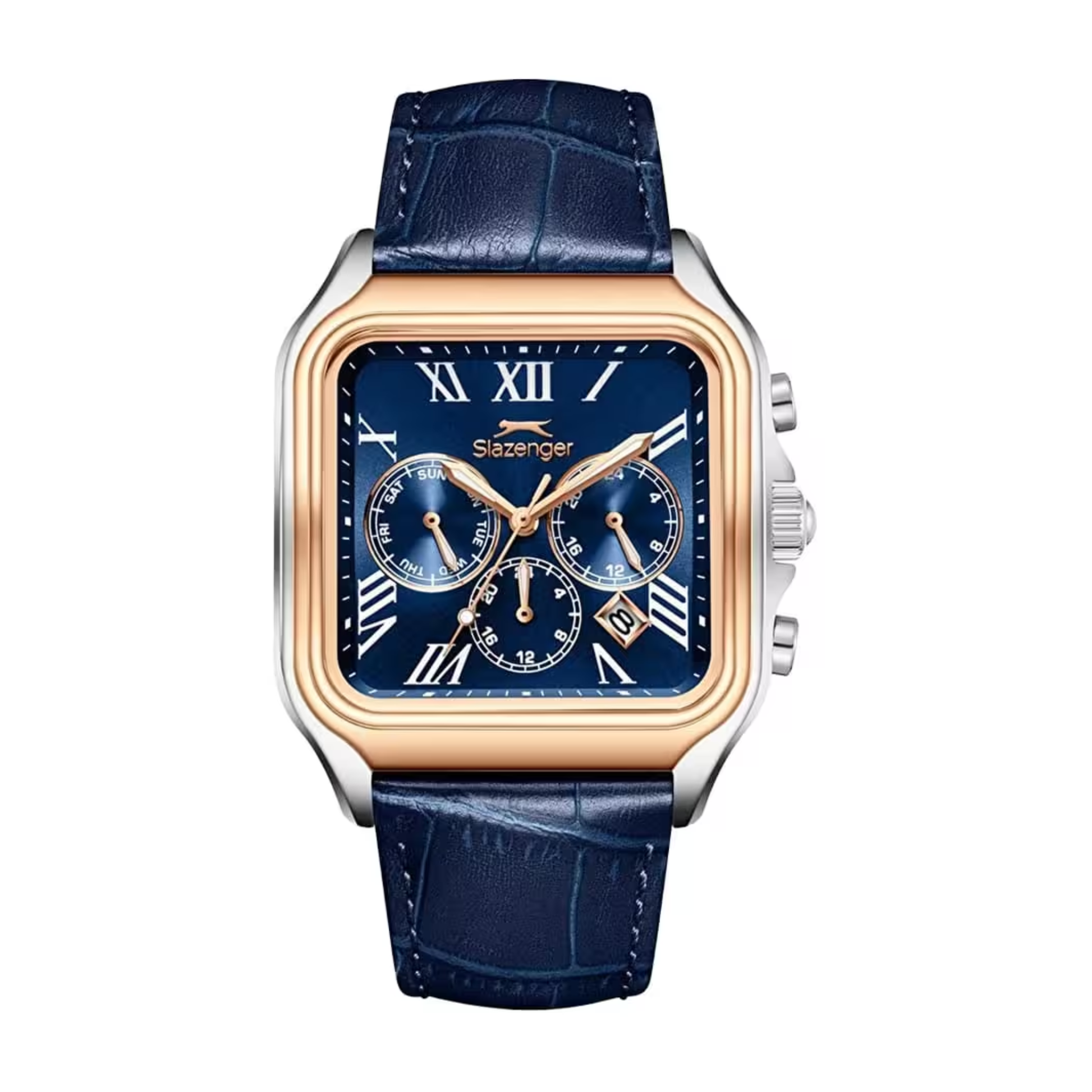 Slazenger - Jam Tangan PRIA Tali Leather Slazenger Quartz SL.09.2548.2.03 · Foto 2
