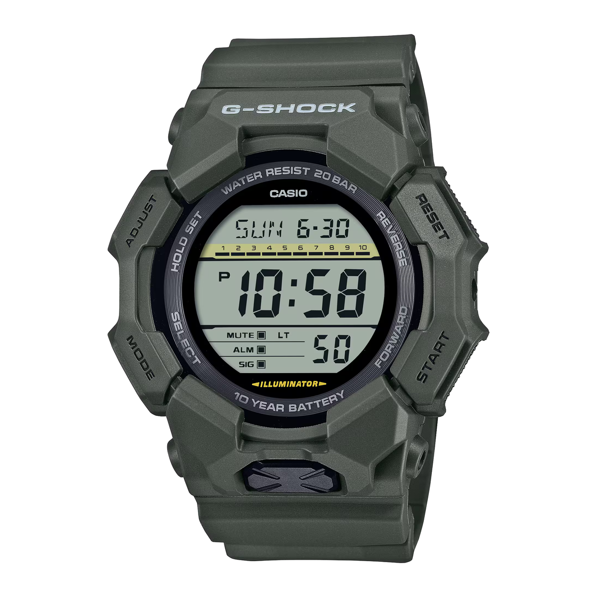 G-SHOCK - Jam Tangan PRIA Tali Resin G-SHOCK All G-Shock Collection GS GD-010-3DR · Foto 2