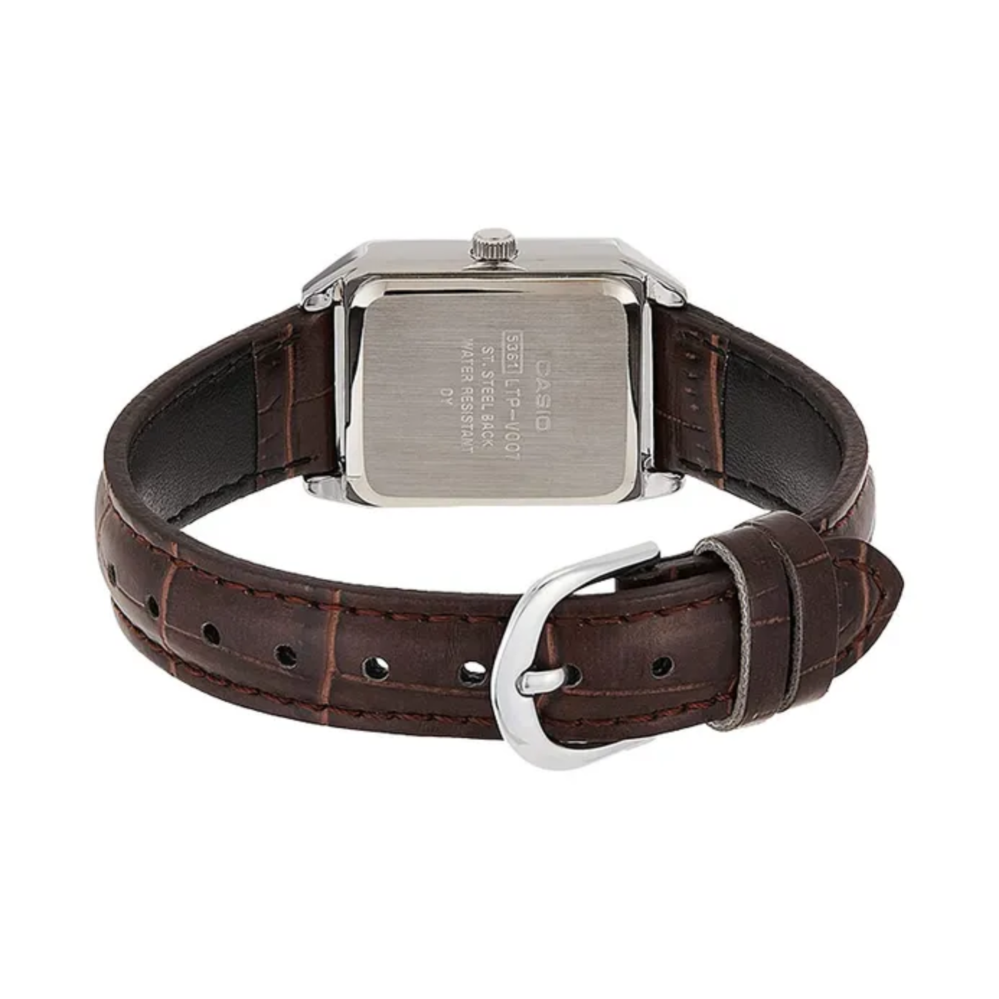 Casio - Jam Tangan WANITA Tali Leather Casio Tank CS LTP-V007L-7E2UDF · Foto 3