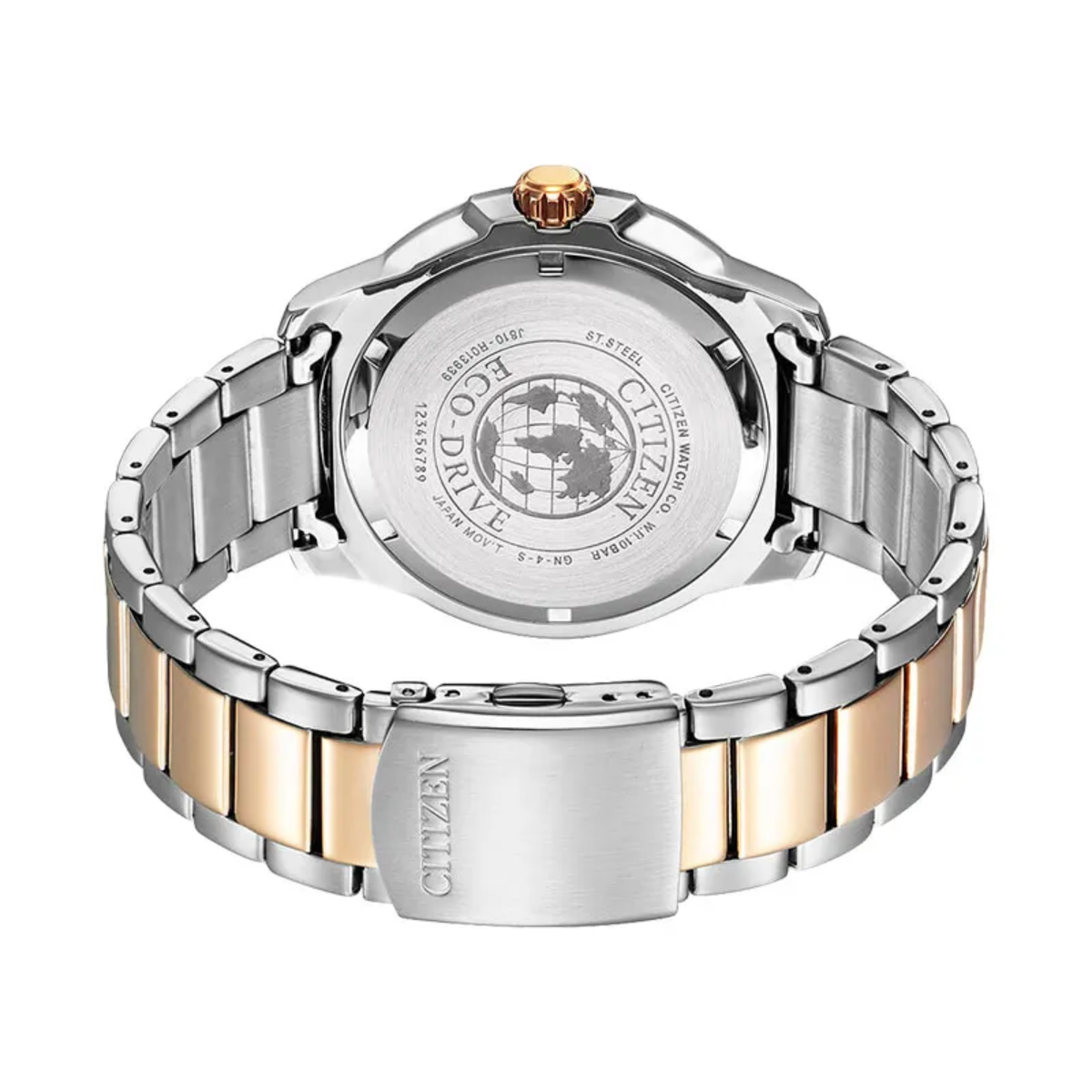 Citizen - Jam Tangan PRIA Tali Stainless Steel Citizen Eco-Drive CTZ AW1524-84E · Foto 4