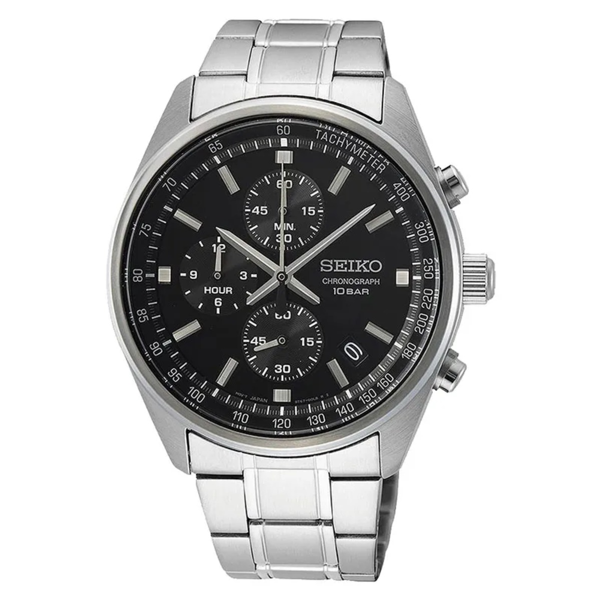 Seiko - Jam Tangan PRIA Tali Stainless Steel Seiko Chronograph SSB379P1 · Foto 2