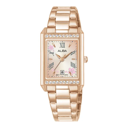 Alba - Jam Tangan WANITA Tali Stainless Steel Alba Signa AH7EZ8X1 AB AH7EZ8 · Foto 2