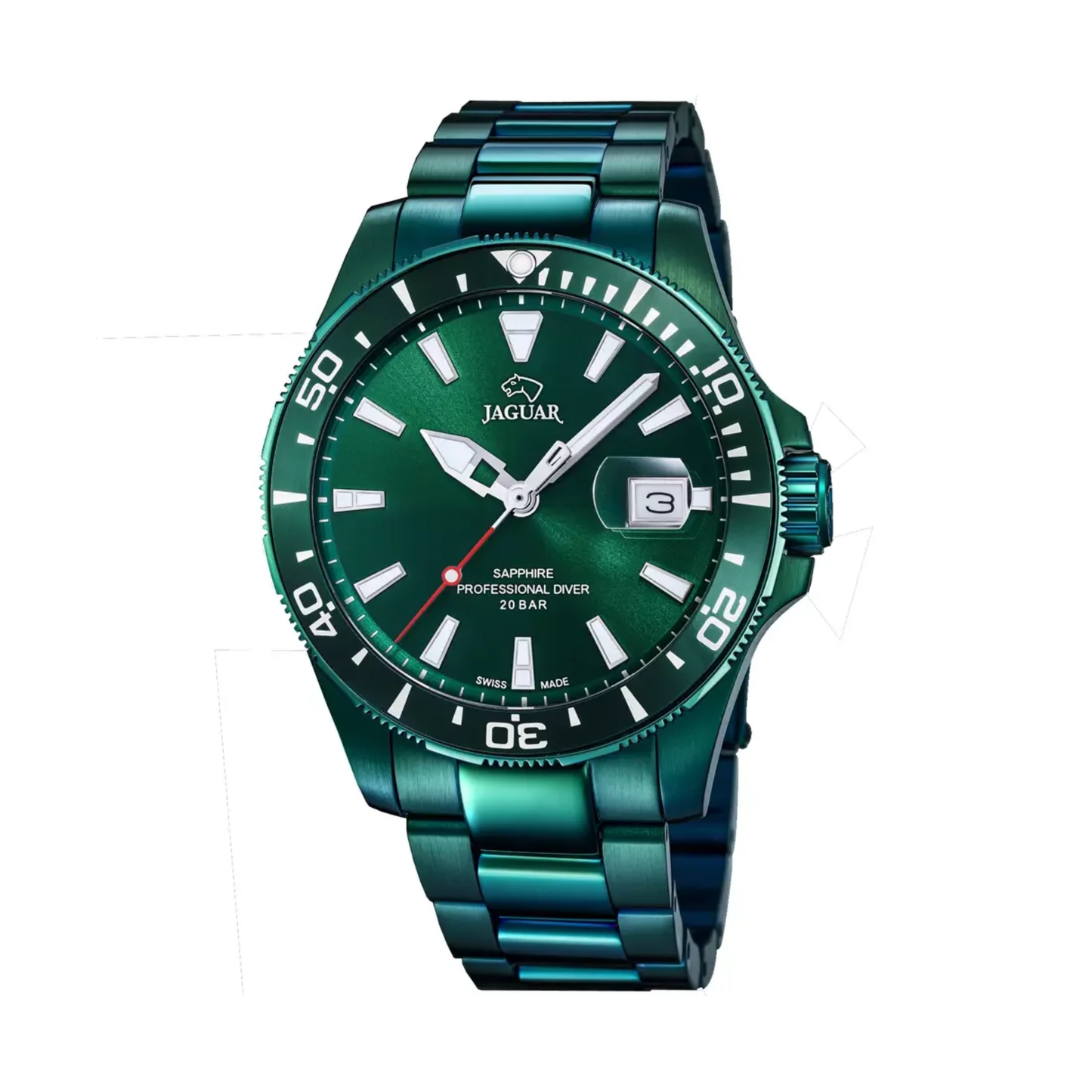 Jaguar - Jam Tangan PRIA Tali Stainless Steel JAGUAR Casual JAG J988/1 · Foto 2