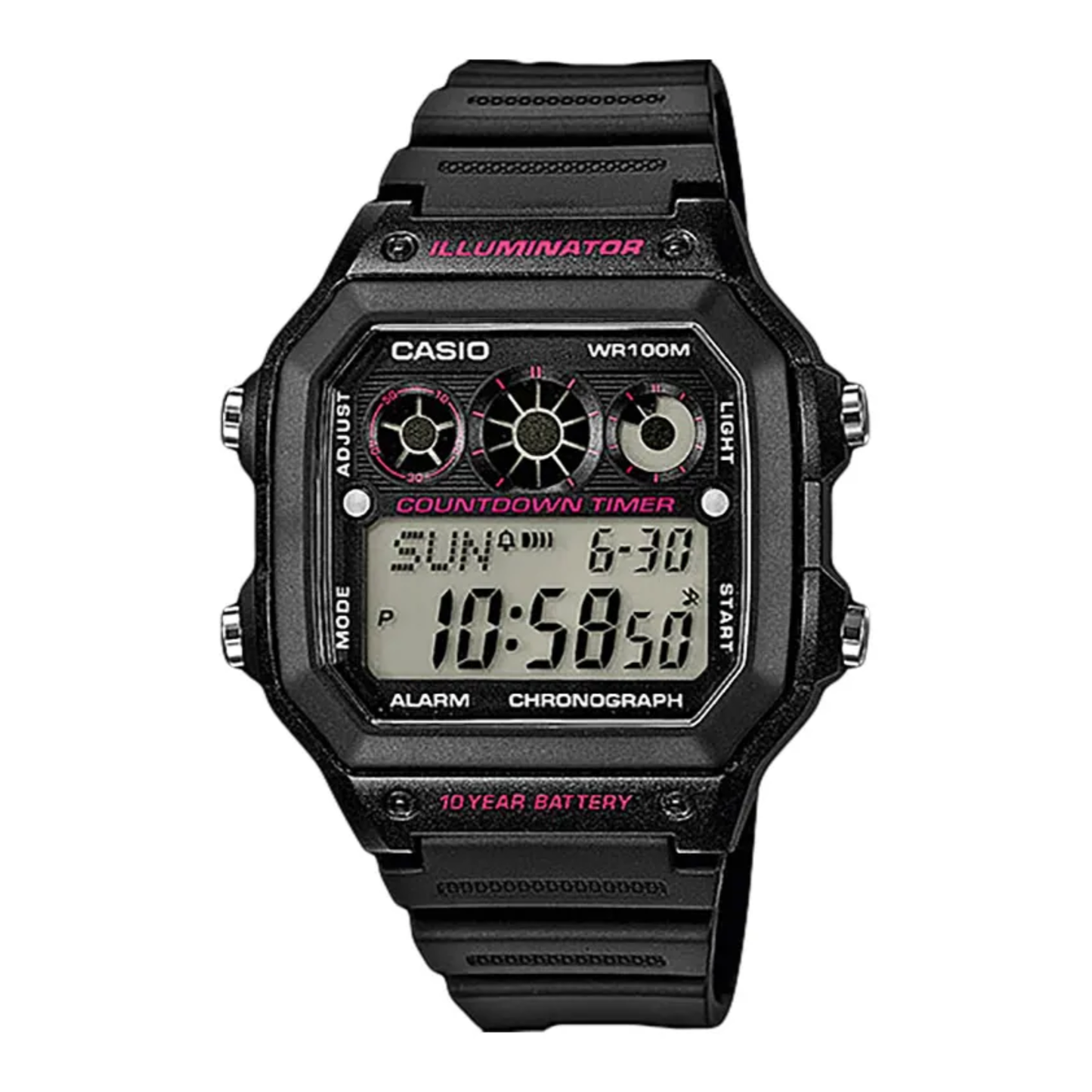 Casio - Jam Tangan PRIA Tali Resin Casio AE-1300 CS AE-1300WH-1A2VDF · Foto 2