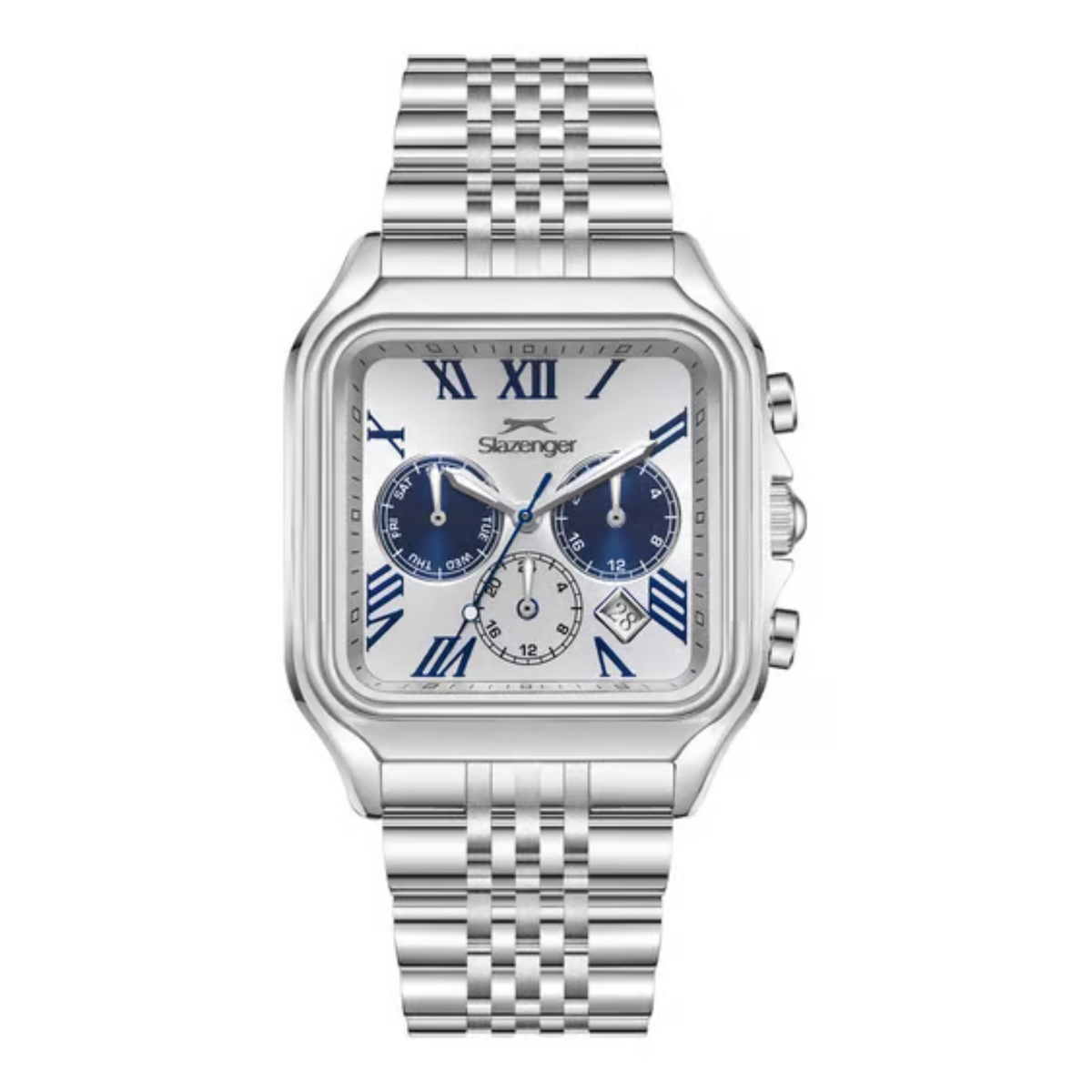 Slazenger - Jam Tangan PRIA Tali Metal Slazenger Quartz SL.09.2547.2.06 · Foto 2