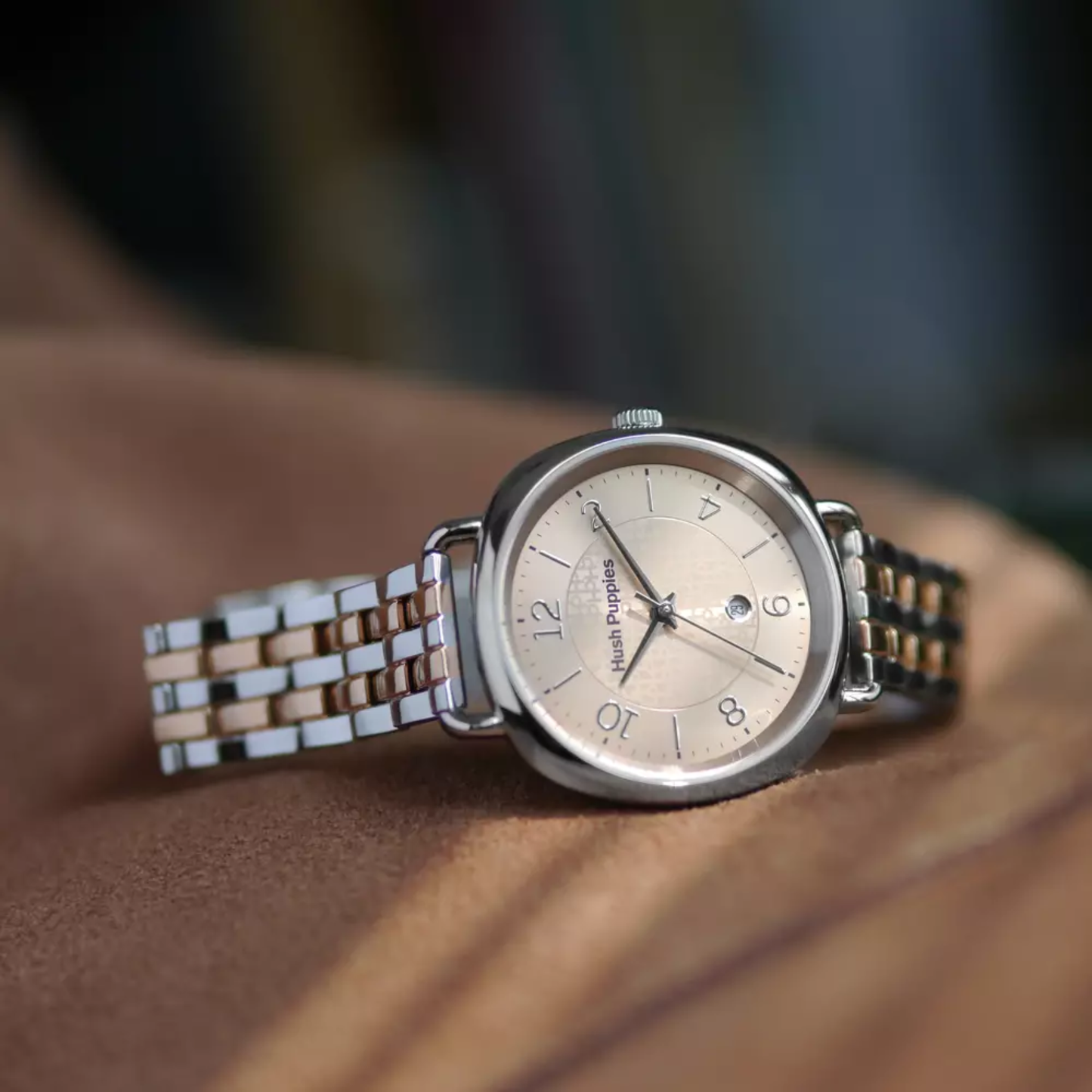 Hush Puppies - Jam Tangan WANITA Tali Rantai Stainless Steel Hush Puppies Casual HP 3897L.1505 · Foto 3