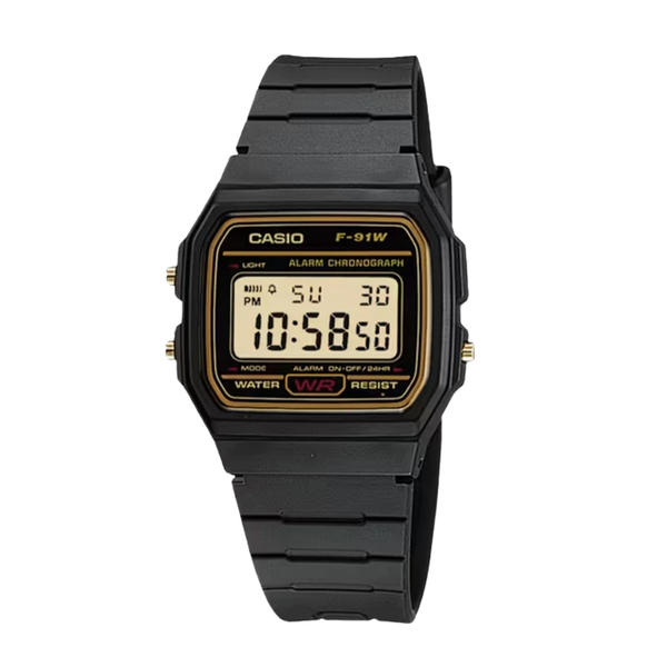 Casio F-91W CS F-91WG-9QDF Unisex watch Resin Strap