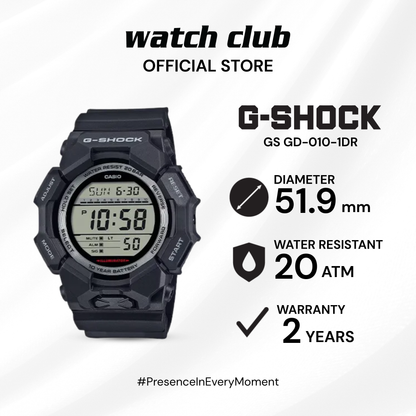 G-SHOCK - Jam Tangan PRIA Tali Resin G-SHOCK All G-Shock Collection GS GD-010-1DR
