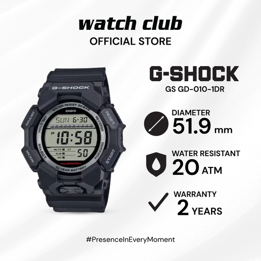 G-SHOCK - Jam Tangan PRIA Tali Resin G-SHOCK All G-Shock Collection GS GD-010-1DR