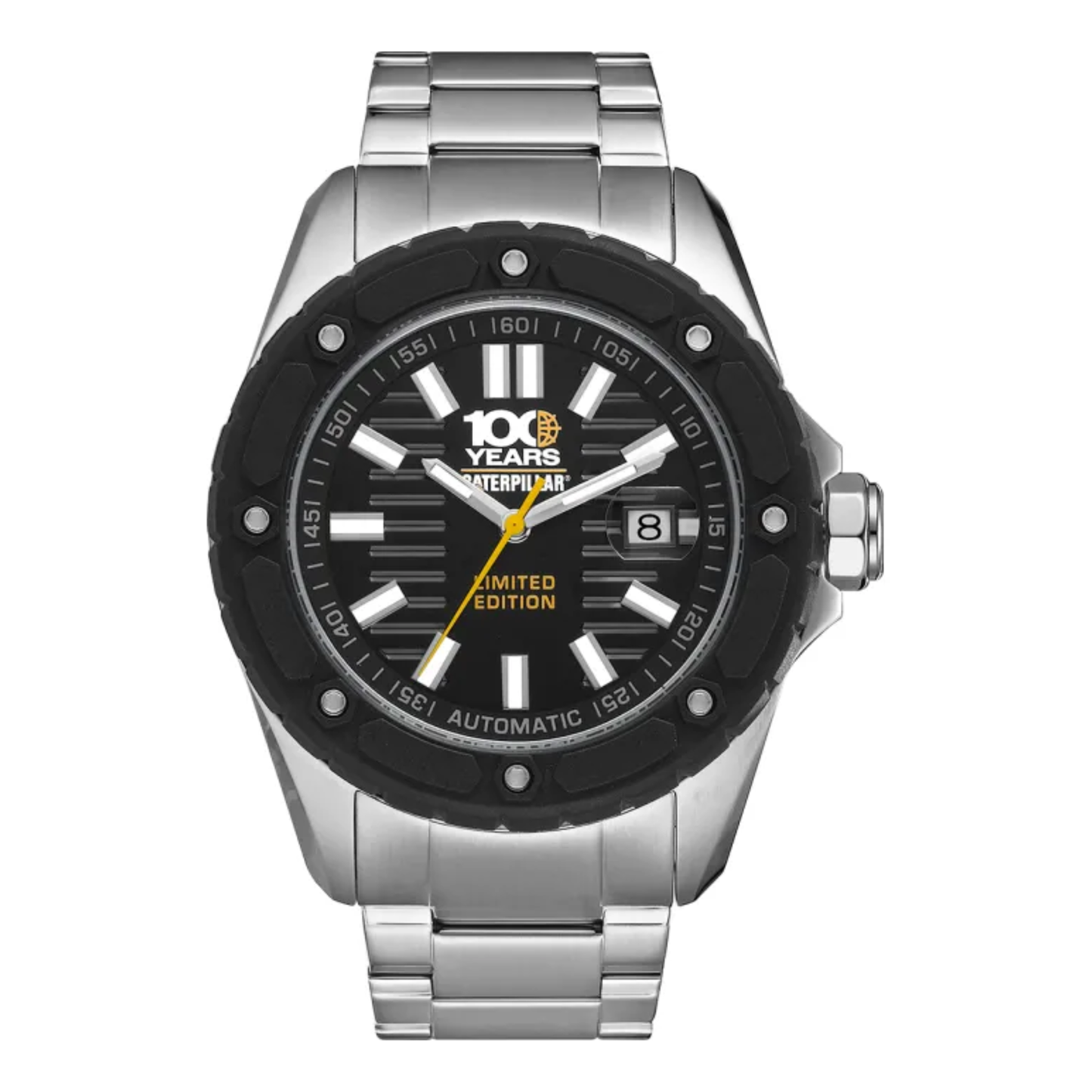 CAT - Jam Tangan PRIA Tali Stainless Steel Caterpillar Shockmaster Limited Edition CAT S7.148.11.121 · Foto 2
