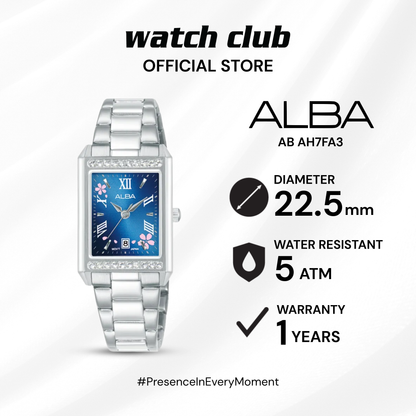 Alba - Jam Tangan WANITA Tali Stainless Steel Alba Signa AH7FA3X1 AB AH7FA3